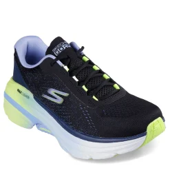 Skechers Sneakers & Athletic|Women's , Max Cushioning Arch Fit 2.0 - Alcona Sneaker Black/Light Blue