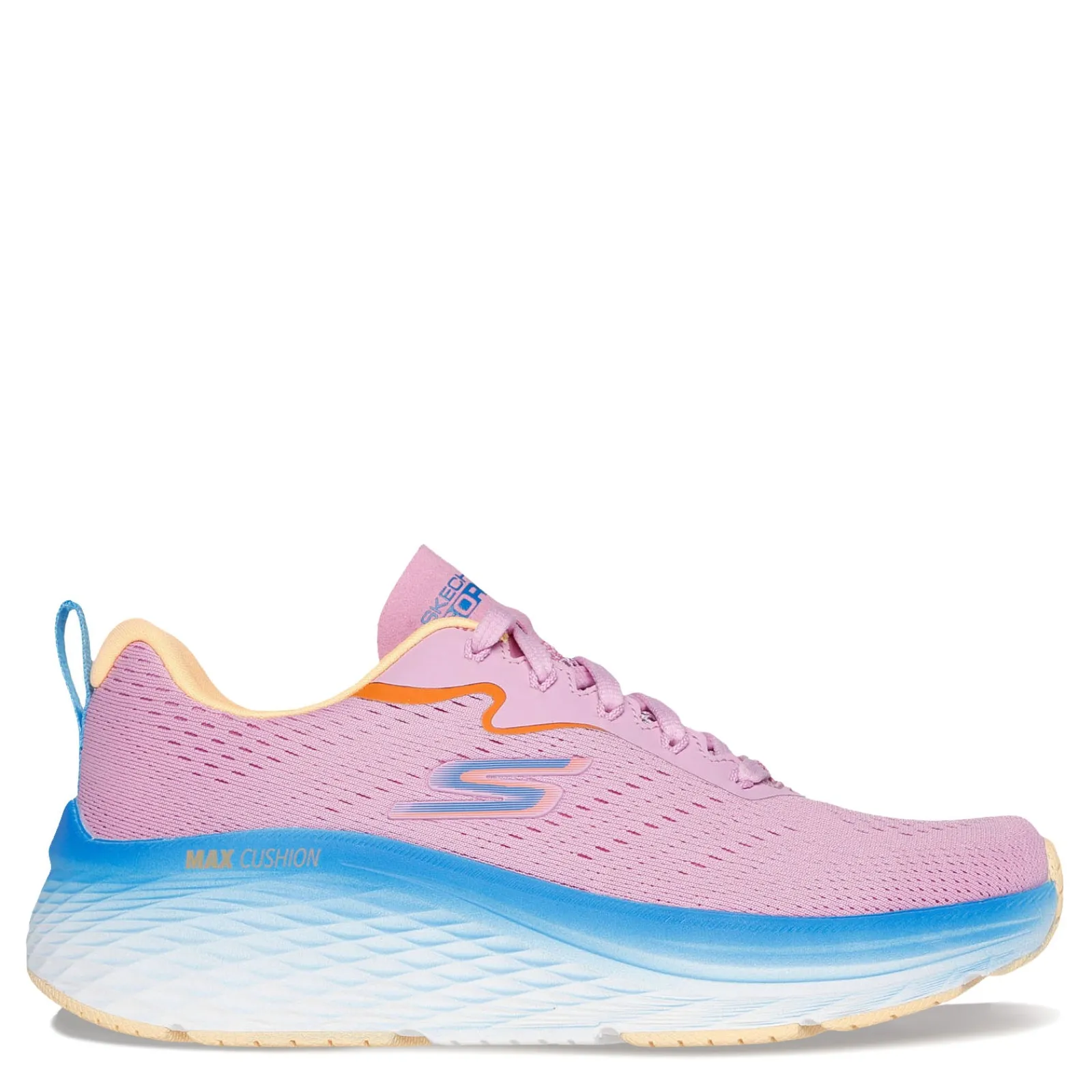Skechers Sneakers & Athletic|Women's , Max Cushioning Elite 2.0 - Unbreakable Sneaker Pink/Blue