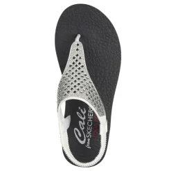 Skechers Sandals|Women's , Meditation - Rockstar Sandal White