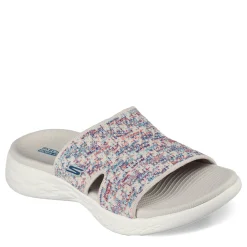 Skechers Sandals|Women's , On the GO 600 - Radiate Sandal Natural Multi