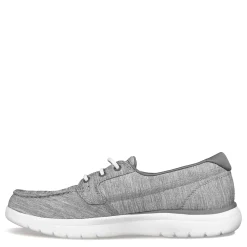 Skechers Boat Shoes|Women's , On-the-GO Flex - Ashore Boat Shoe Grey