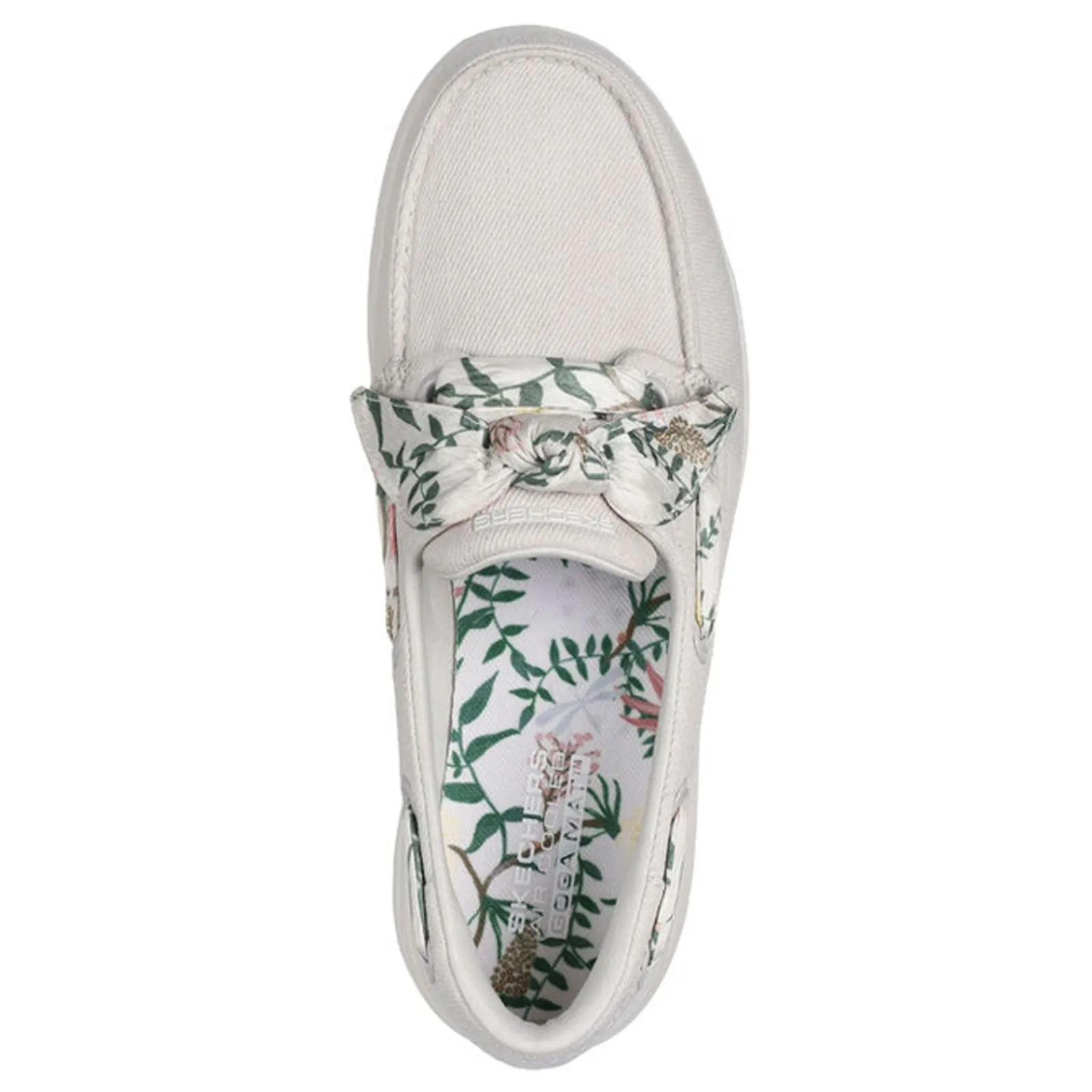 Skechers Boat Shoes|Women's , On-the-GO Flex - Seaside Daisy Slip-On Natural