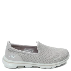 Skechers Sneakers & Athletic|Women's Performance, Go Walk 5 Slip-On - Wide Width Taupe