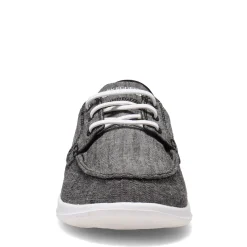 Skechers Sneakers & Athletic|Women's Performance, GOwalk Lite - Isla Boat Shoe Black White