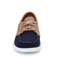 Skechers Slip-On Shoes|Women's Performance, GOwalk Lite - Coral Boat Shoe - Wide Width Navy