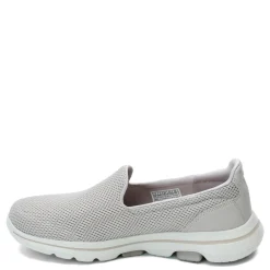 Skechers Slip-On Shoes|Women's Performance, Go Walk 5 Slip-On - Wide Width Taupe