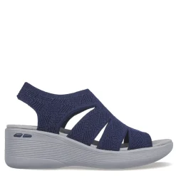 Skechers Sandals|Women's , Pier Lite - Crochet Sandal Navy