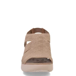 Skechers Wedges|Women's , Pier Lite - Crochet Sandal Mocha
