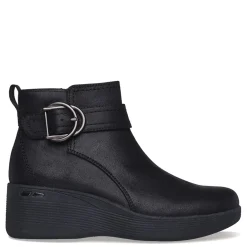 Skechers Boots|Women's , Pier-Lite Forever Chic Boot Black/Black