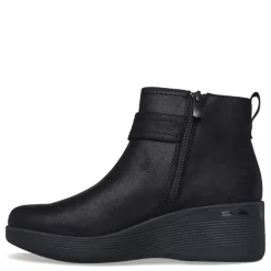 Skechers Boots|Women's , Pier-Lite Forever Chic Boot Black/Black