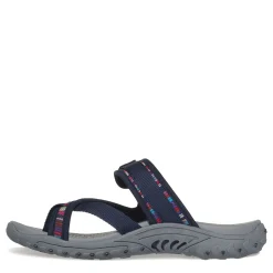 Skechers Sandals|Women's , Reggae - Baja Sunrise Sandal Navy Multi