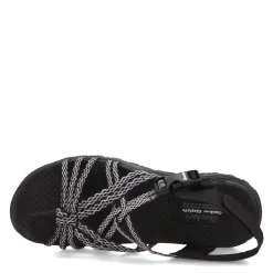 Skechers Sandals|Women's , Reggae - Mendocino Sandal Black