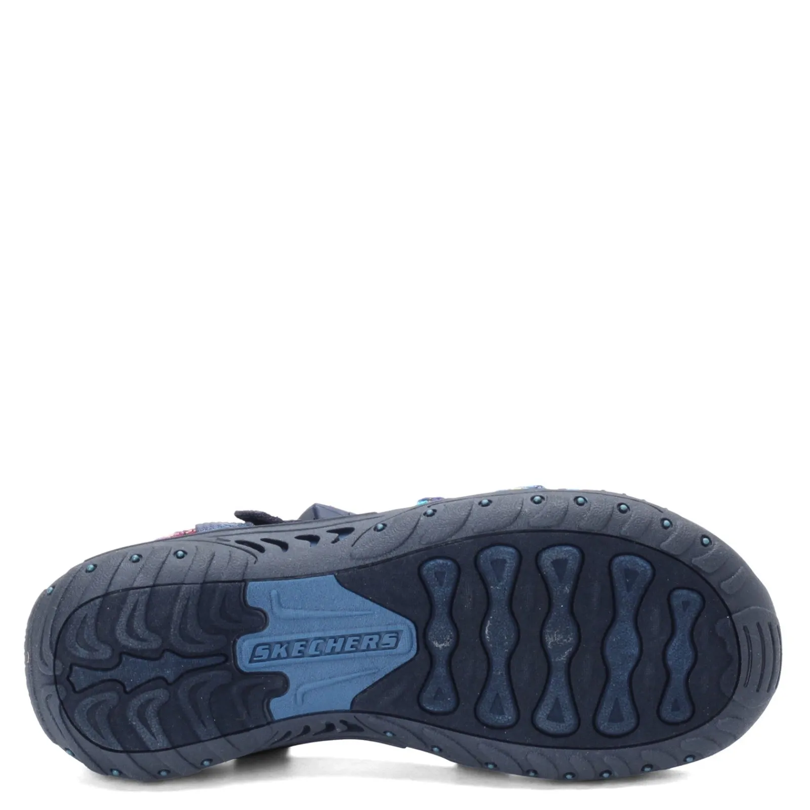 Skechers Sandals|Women's , Reggae - Sew Me Sandal Navy Multi
