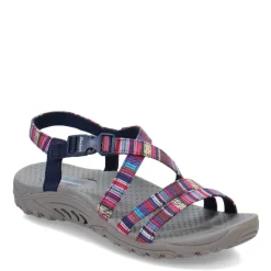 Skechers Sandals|Women's , Reggae - Trail On By Sandal Navy Multi