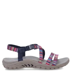 Skechers Sandals|Women's , Reggae - Trail On By Sandal Navy Multi