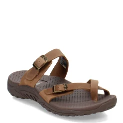 Skechers Sandals|Women's , Reggae Caribbean Slide Sandals Brown