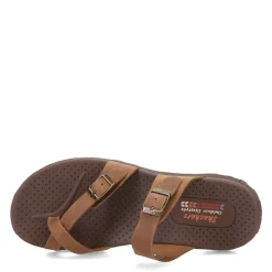 Skechers Sandals|Women's , Reggae Caribbean Slide Sandals Brown