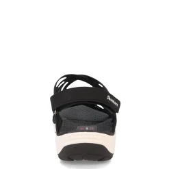 Skechers Sandals|Women's , Reggae Cup - Simply Biased Sandal Black