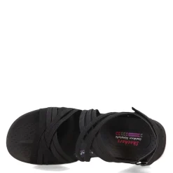Skechers Sandals|Women's , Reggae Cup - Simply Biased Sandal Black