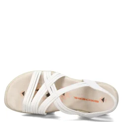 Skechers Sandals|Women's , Reggae Slim - Simply Stretch Sandal White