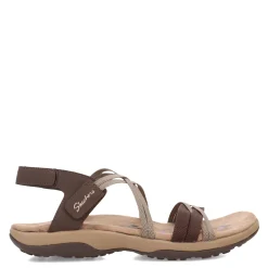 Skechers Sandals|Women's , Reggae Slim - Takes Two Sandal Chocolate