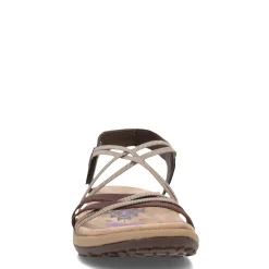 Skechers Sandals|Women's , Reggae Slim - Takes Two Sandal Chocolate
