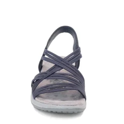 Skechers Sandals|Women's , Reggae Slim - Simply Stretch Sandal Navy Blue