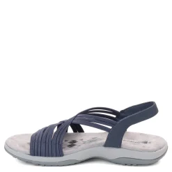 Skechers Sandals|Women's , Reggae Slim - Simply Stretch Sandal Navy Blue