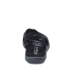 Skechers Sandals|Women's , Reggae Slim - Simply Stretch Sandal Black