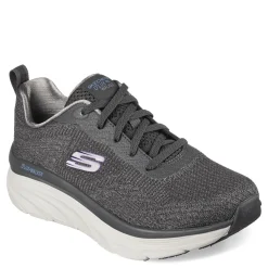 Skechers Sneakers & Athletic|Women's , Relaxed Fit: D'Lux Walker - Daily Beauty Sneaker Charcoal