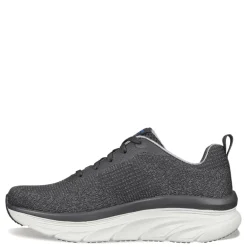 Skechers Sneakers & Athletic|Women's , Relaxed Fit: D'Lux Walker - Daily Beauty Sneaker Charcoal