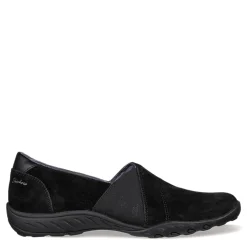 Skechers Sneakers & Athletic|Women's , Relaxed Fit: Breathe-Easy - Kindred Slip-On Black/Black