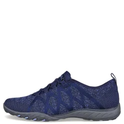 Skechers Sneakers & Athletic|Women's , Relaxed Fit: Breathe-Easy - Infi-Knity Sneaker Navy