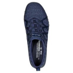 Skechers Sneakers & Athletic|Women's , Relaxed Fit: Breathe-Easy - Infi-Knity Sneaker Navy