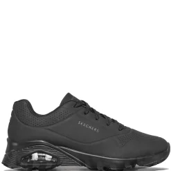 Skechers Work Sneakers & Athletic|Women's Skechers, Relaxed Fit: Uno SR Work Shoe - Wide Width Black