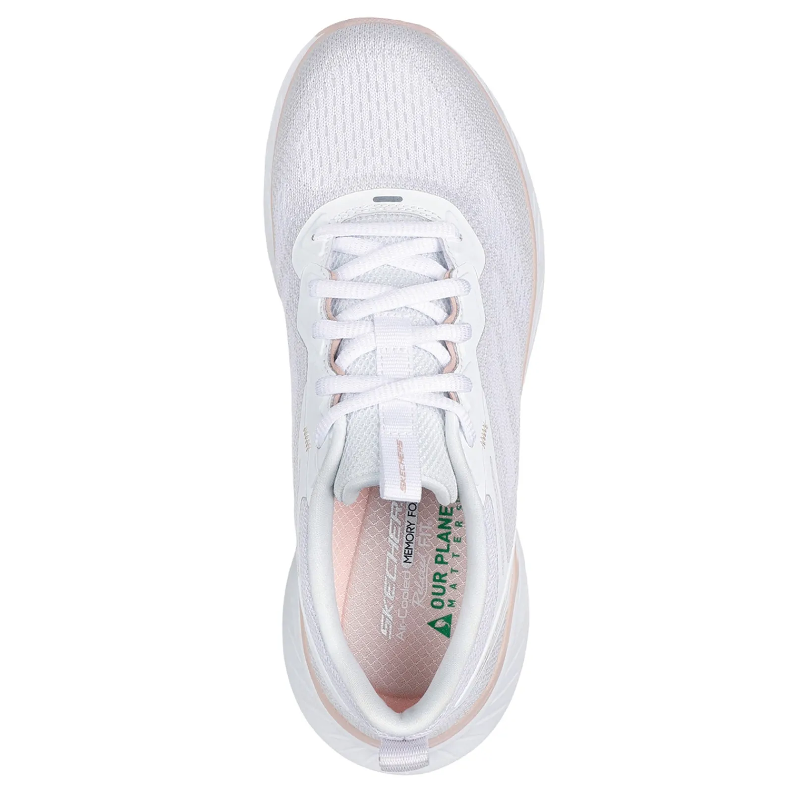 Skechers Sneakers & Athletic|Women's , Relaxed Fit: Edgeride - Power Flow Sneaker White/Natural