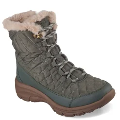 Skechers Boots|Women's , Relaxed Fit: Easy Going - Game Hour Boot Olive