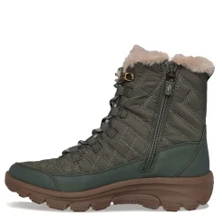 Skechers Boots|Women's , Relaxed Fit: Easy Going - Game Hour Boot Olive