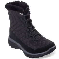 Skechers Boots|Women's , Relaxed Fit: Easy Going - Game Hour Boot Black/Black