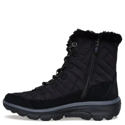 Skechers Boots|Women's , Relaxed Fit: Easy Going - Game Hour Boot Black/Black
