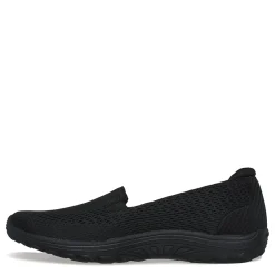 Skechers Slip-On Shoes|Women's , Relaxed Fit: Reggae Fest - Willows Vibe Slip-On Black/Black