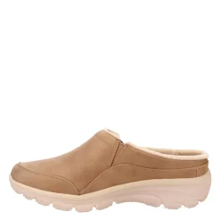 Skechers Slip-On Shoes|Women's , Relaxed Fit: Easy Going - Latte 2 Clog Tan