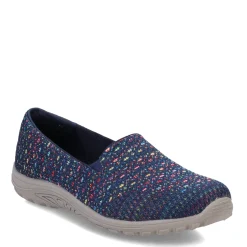 Skechers Slip-On Shoes|Women's , Relaxed Fit: Reggae Fest - Wicker Slip-On - Wide Width Navy