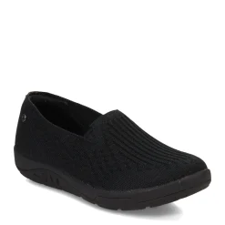 Skechers Slip-On Shoes|Women's , Relaxed Fit: Arch Fit Reggae Cup - For Fun Slip-On Solid Black