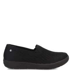 Skechers Slip-On Shoes|Women's , Relaxed Fit: Arch Fit Reggae Cup - For Fun Slip-On Solid Black
