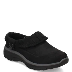 Skechers Clogs & Mules|Women's , Relaxed Fit: Easy Going - Warm Duet Clog Black