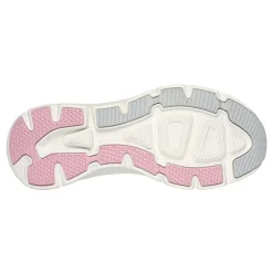 Skechers Sneakers & Athletic|Women's , Relaxed Fit: D'Lux Walker 2.0 - Bold State Sneaker Grey Pink