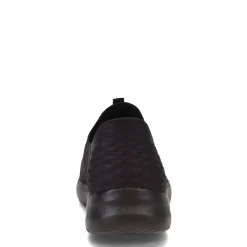 Skechers Sneakers & Athletic|Women's , Slip-ins: GO WALK 6 - Fabulous View Sneaker - Wide Width Black