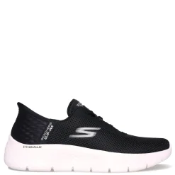 Skechers Sneakers & Athletic|Women's , Slip-ins: GO WALK Flex - Grand Entrance Sneaker Black White