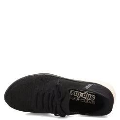 Skechers Sneakers & Athletic|Women's , Slip-ins: GO WALK 6 - Lovely Day Sneaker Black / White